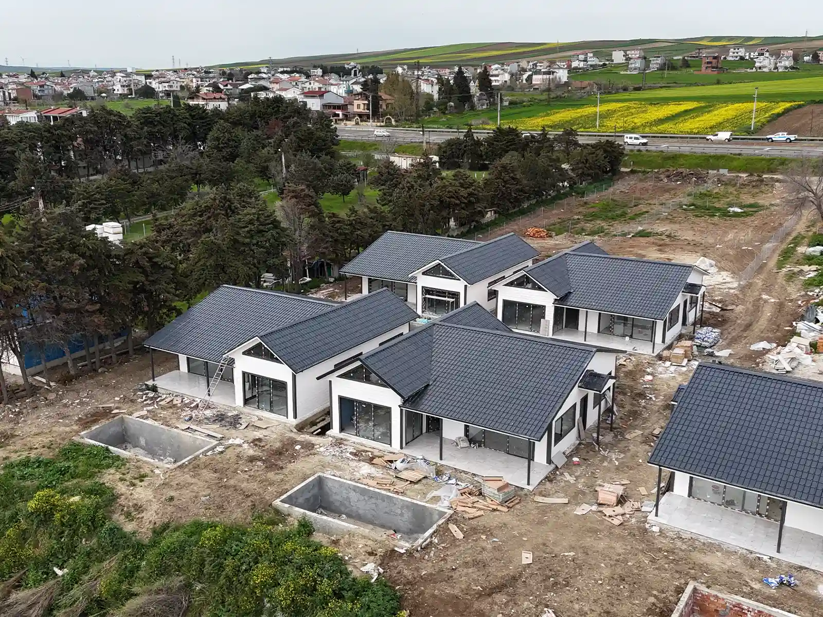 Kıyı Esintisi Tekirdağ 140 m²  Tek Kat Hafif Çelik Evler Kırklareli