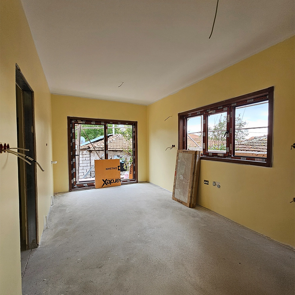 Düzen Silivri 133 m² çift katlı hafif çelik ev salon