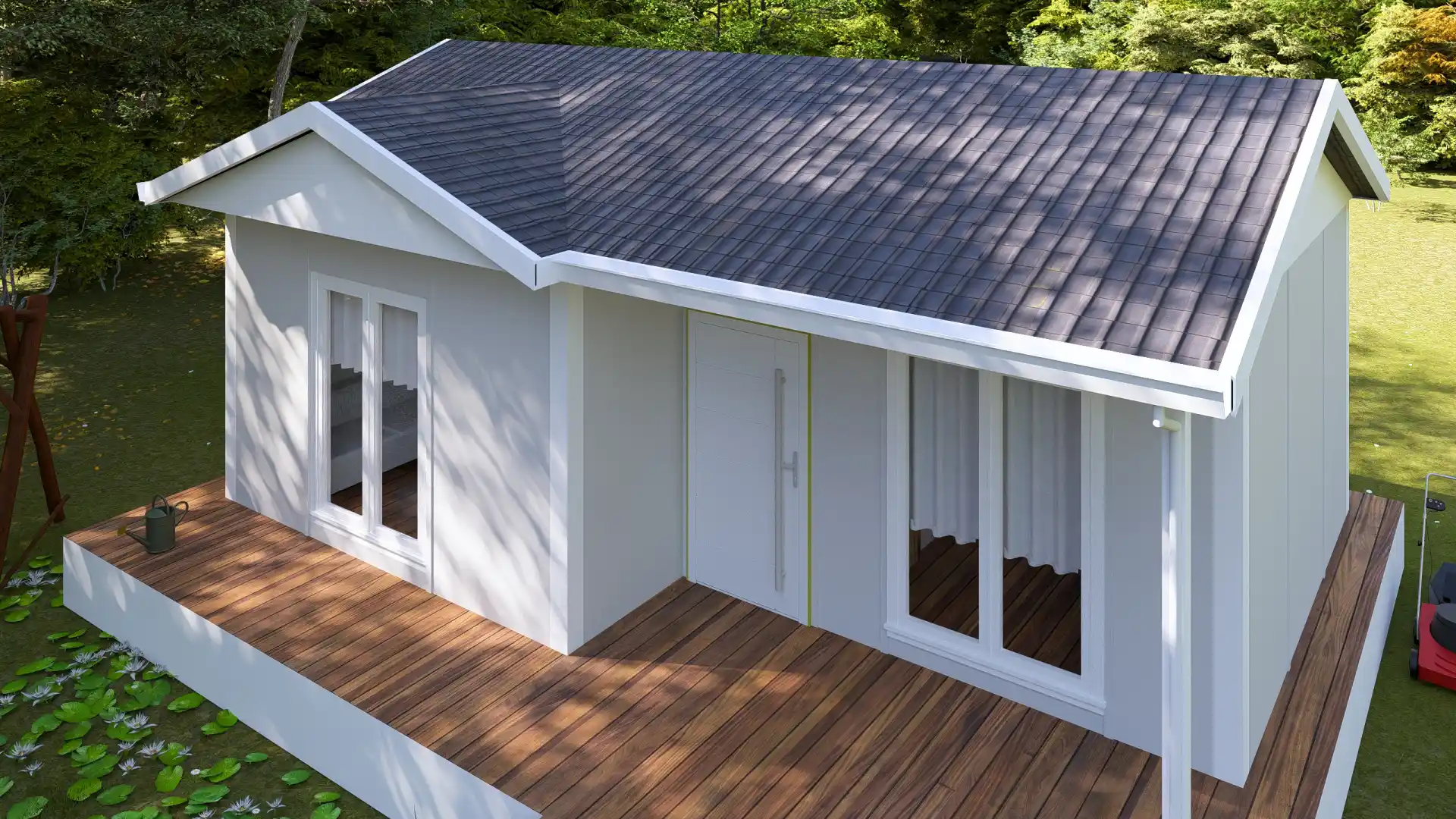 AP-01040 Single Storey Prefabricated House